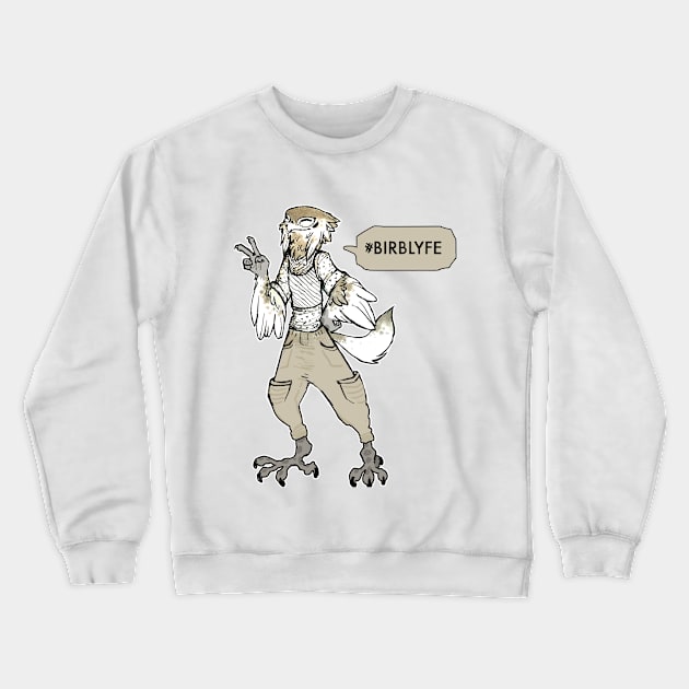 Peter Crewneck Sweatshirt by BIRBLYFE